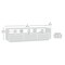 Sauder Harvey Park Entertainment Credenza Ro A2 , Accommodates up to a 70 in. TV weighing 95 lbs 433482 - alternate 5